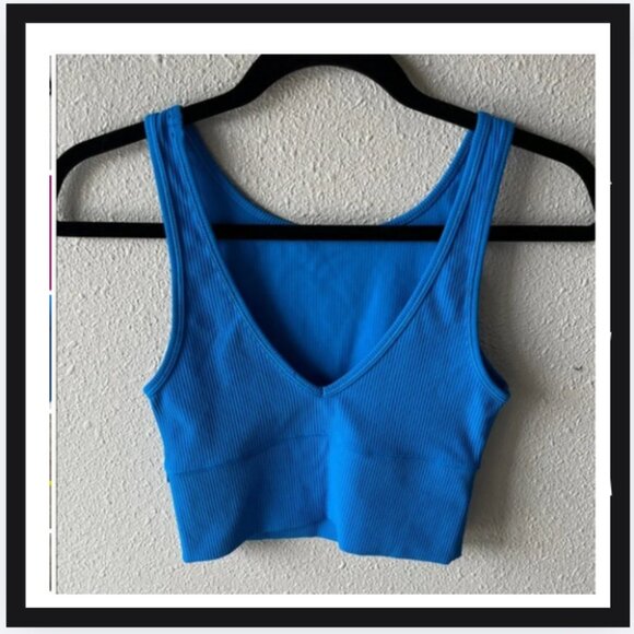 Lululemon Power Pivot Ribbed Tank Top Poolside - Picture 4 of 4